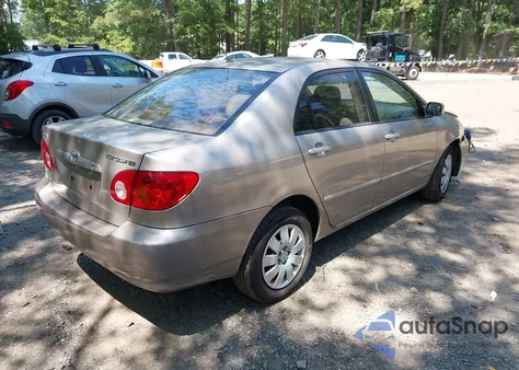 2003 Toyota Corolla Le из США, поврежденный, VIN 2T1BR32E83C079856